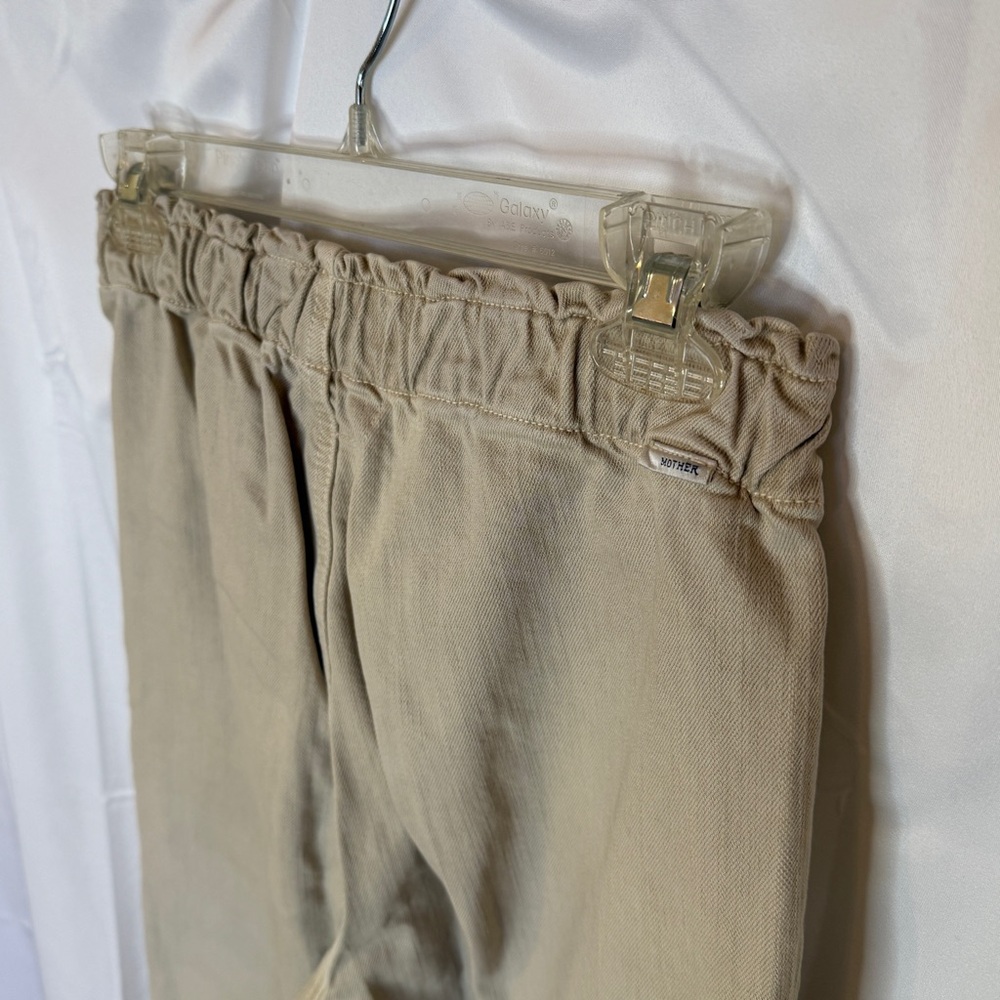 Mother Wrapper Patch Springy Ankle Cargo Jeans Si… - image 3